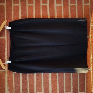 🖤 Pendleton Wool Elegant Black Women's Skirt. 16W